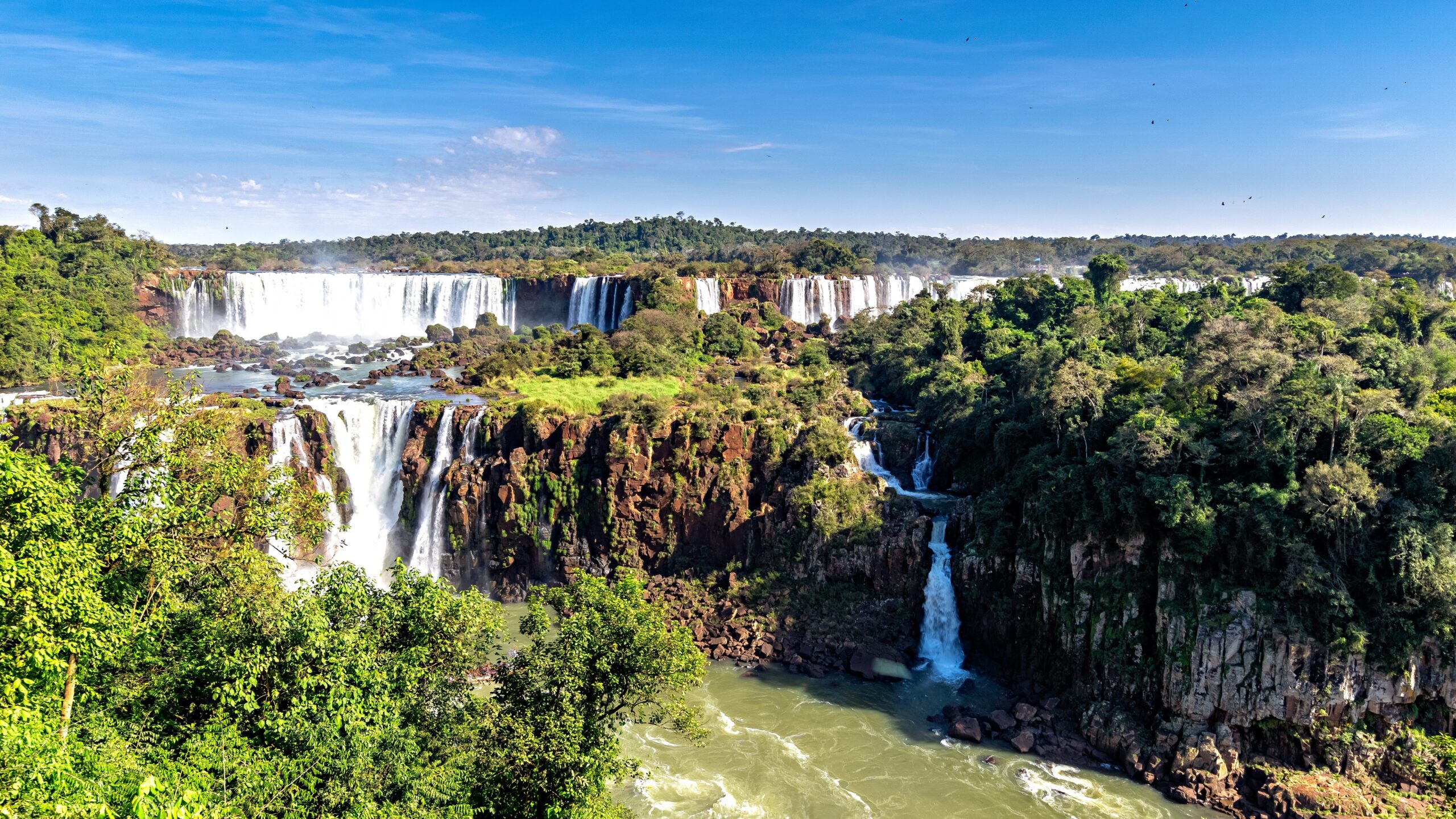 Vista de las Cataratas del Iguazú